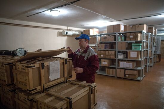 Tour of civil defense shelter in Moscow Region on World Civil Defense Day