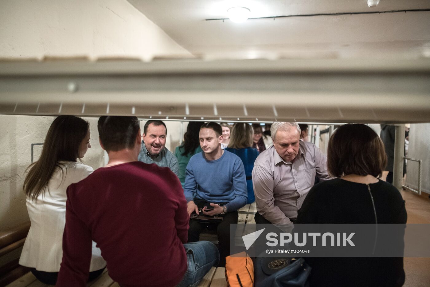 Tour of civil defense shelter in Moscow Region on World Civil Defense Day