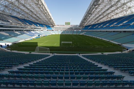 FIFA inspects Fisht Stadium