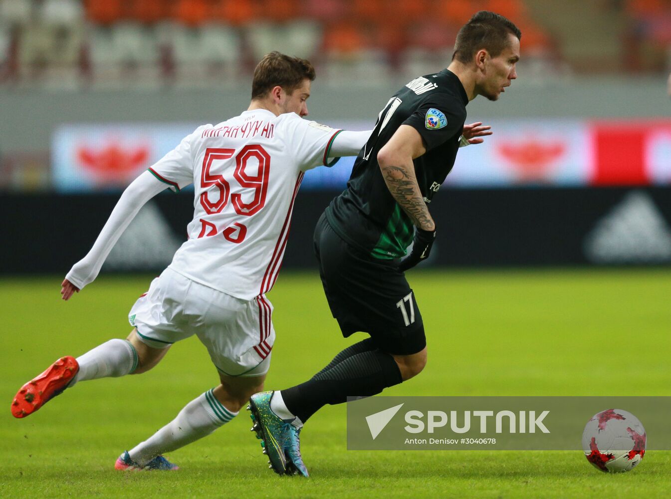 Russian Football Cup. Lokomotiv vs. Tosno