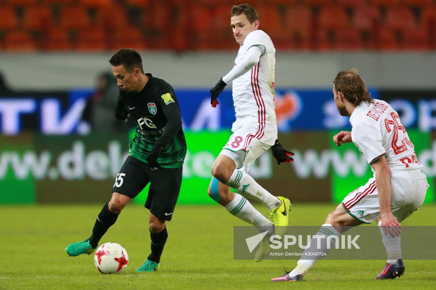 Russian Football Cup. Lokomotiv vs. Tosno