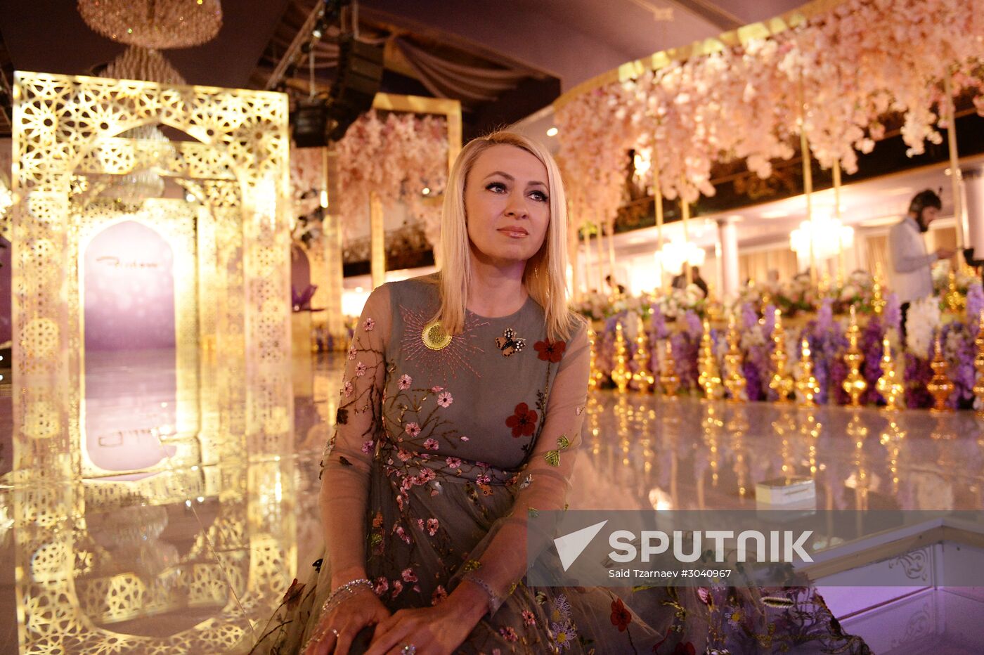 Fashion show by chief designer of Firdaws Fashion House Aishat Kadyrova in Grozny