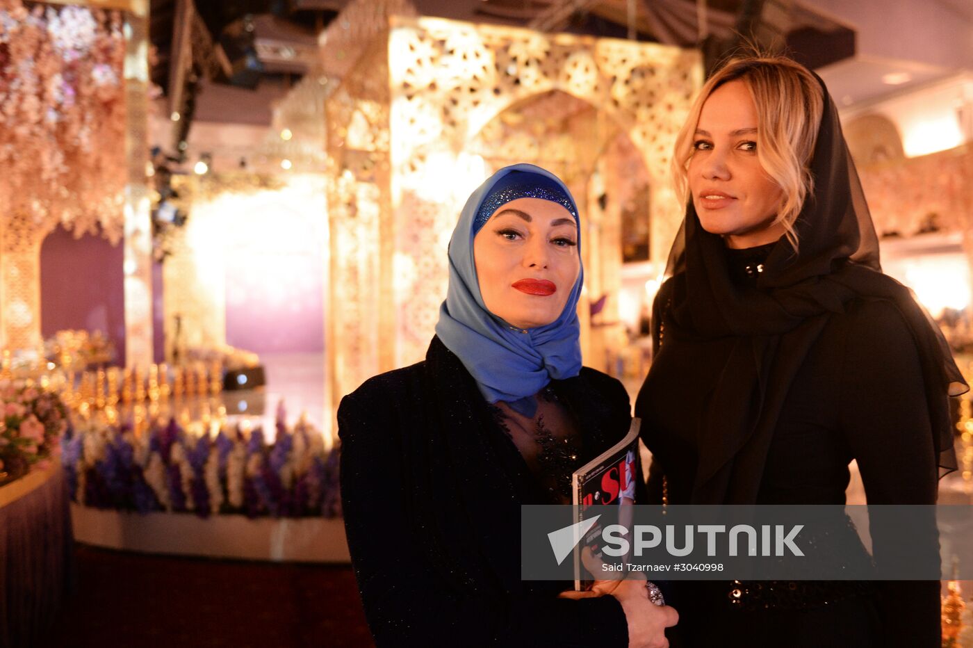 Fashion show by chief designer of Firdaws Fashion House Aishat Kadyrova in Grozny
