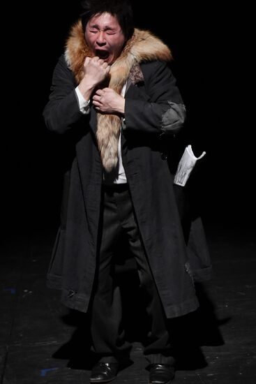 The Overcoat production at Golden Mask