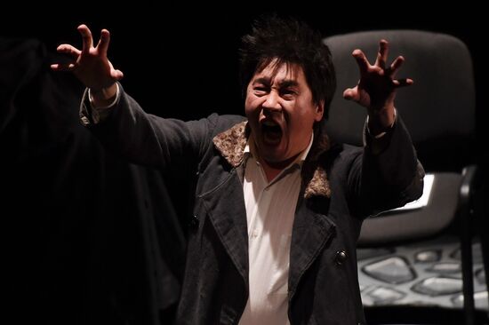 The Overcoat production at Golden Mask