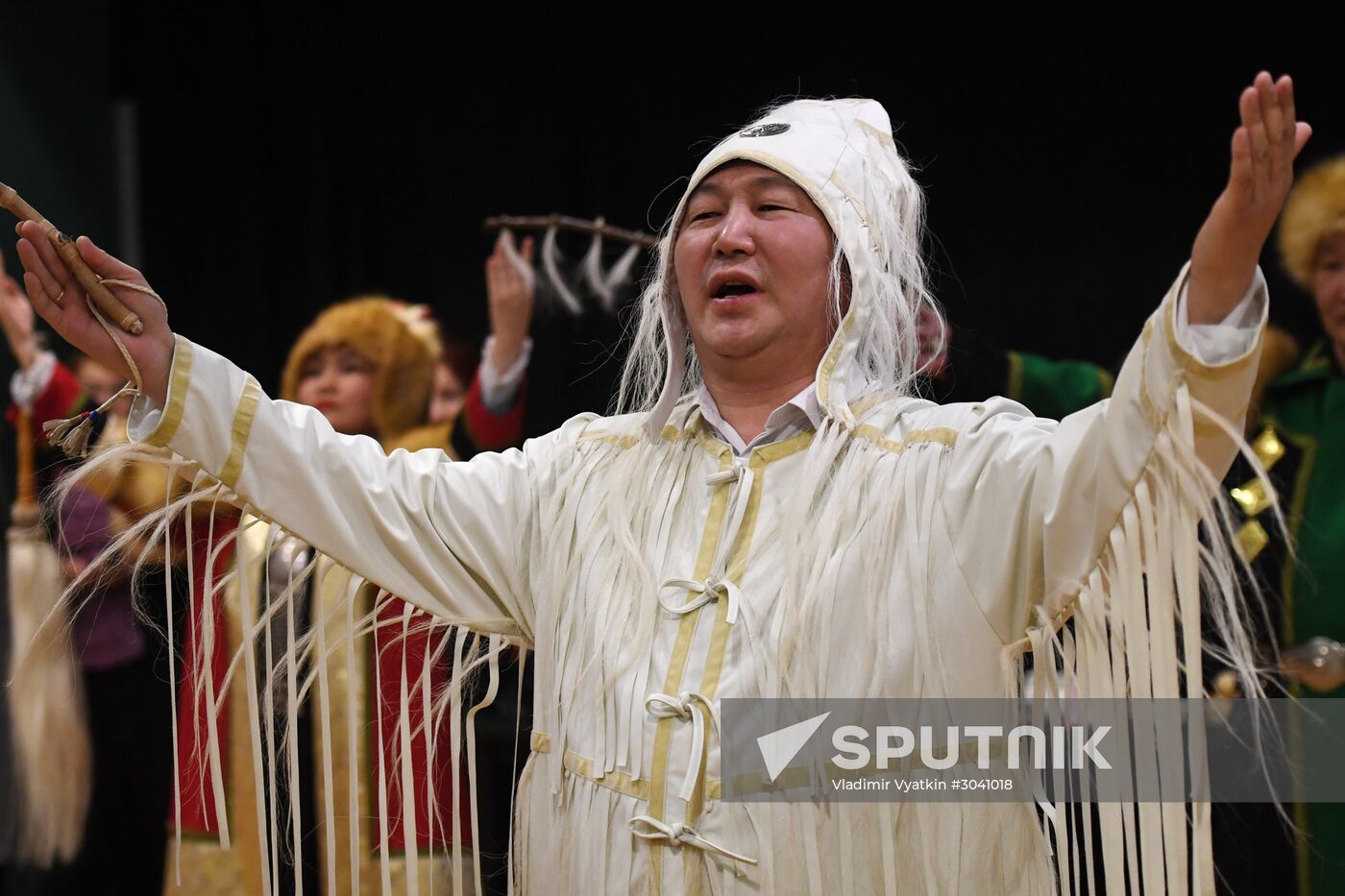 The Overcoat production at Golden Mask