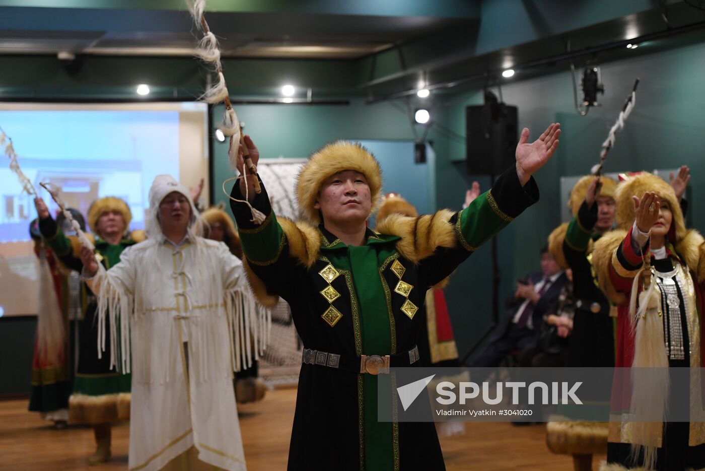 The Overcoat production at Golden Mask