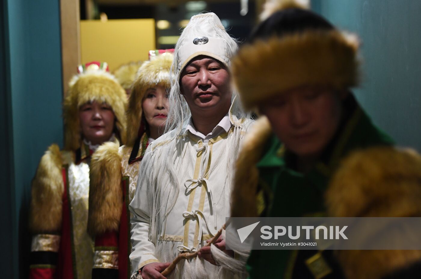 The Overcoat production at Golden Mask