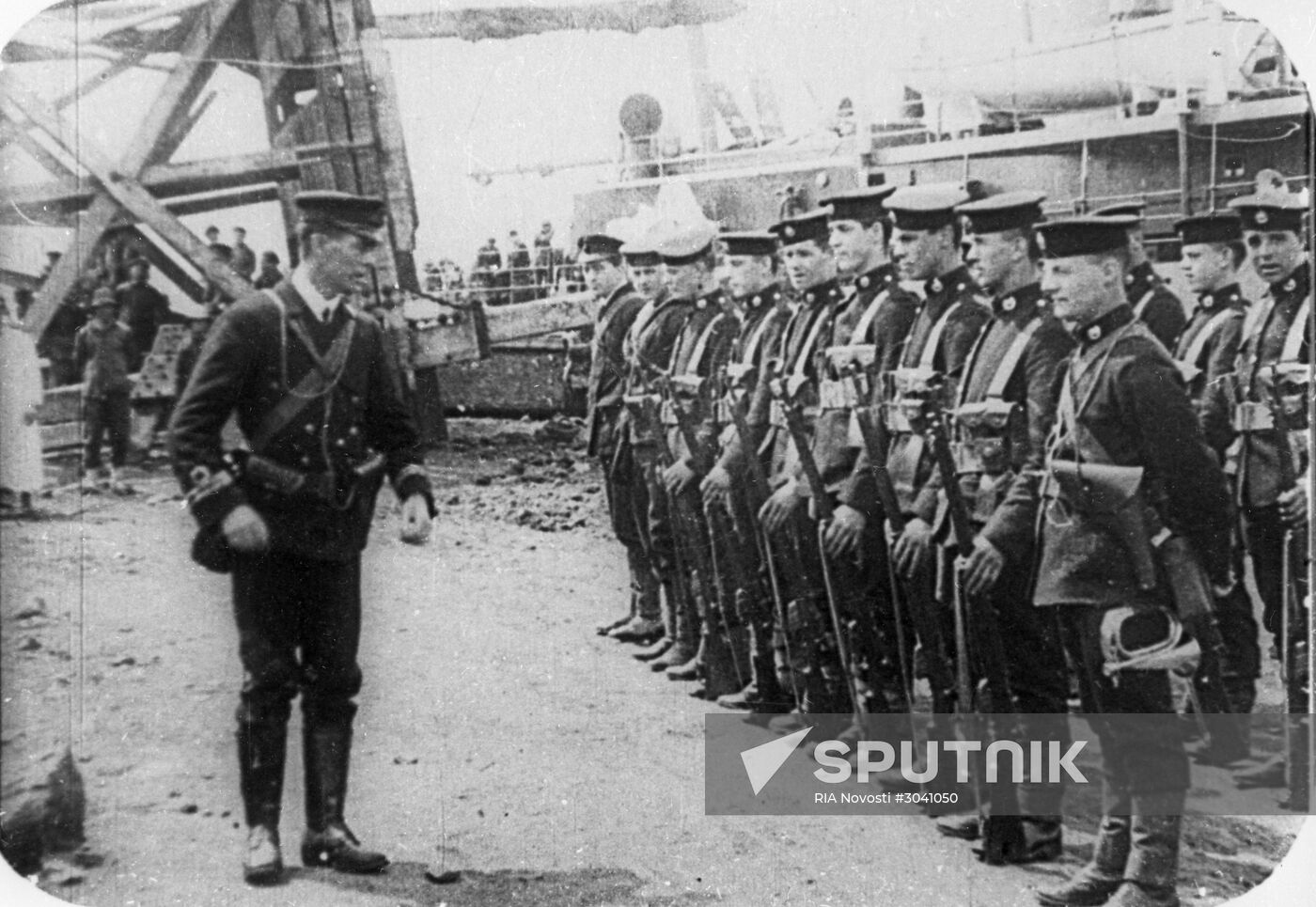 French troops in Odessa