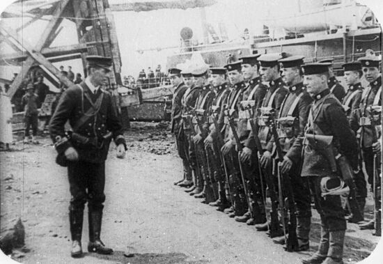 French troops in Odessa