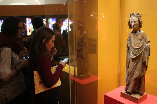 Opening of exhibition, Saint Louis IX and the Treasures of the Sainte-Chapelle