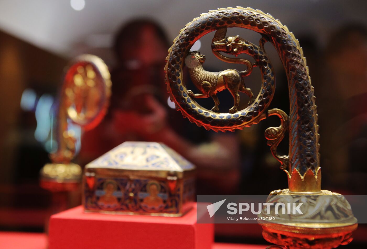 Opening of exhibition, Saint Louis IX and the Treasures of the Sainte-Chapelle