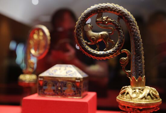 Opening of exhibition, Saint Louis IX and the Treasures of the Sainte-Chapelle