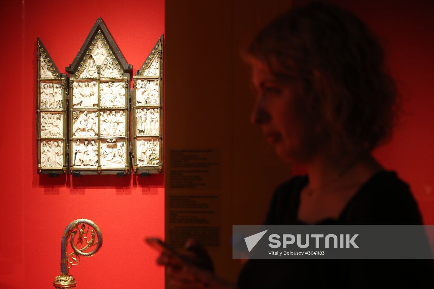 Opening of exhibition, Saint Louis IX and the Treasures of the Sainte-Chapelle