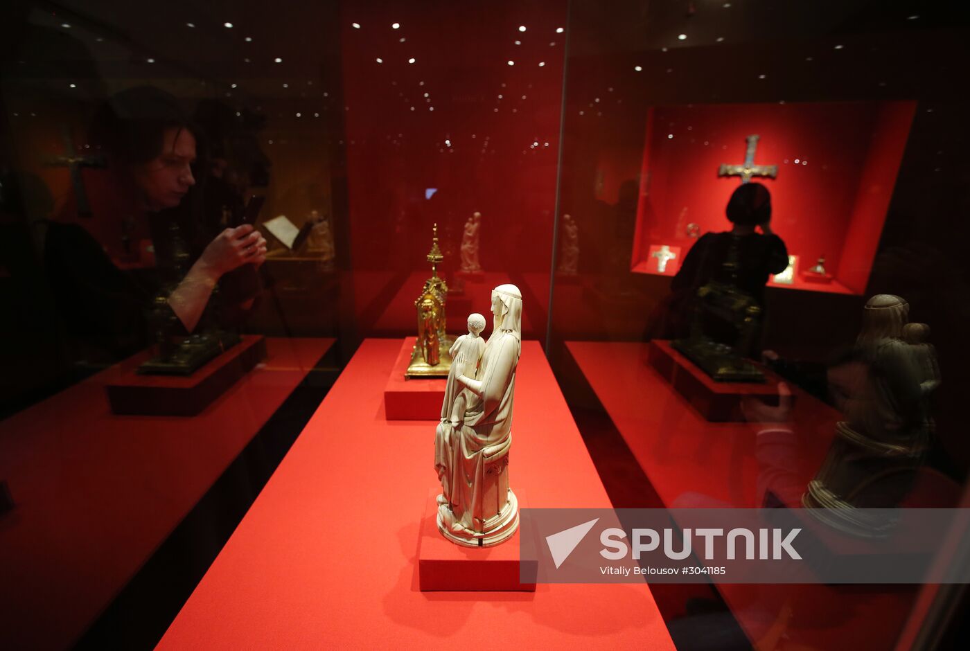 Opening of exhibition, Saint Louis IX and the Treasures of the Sainte-Chapelle