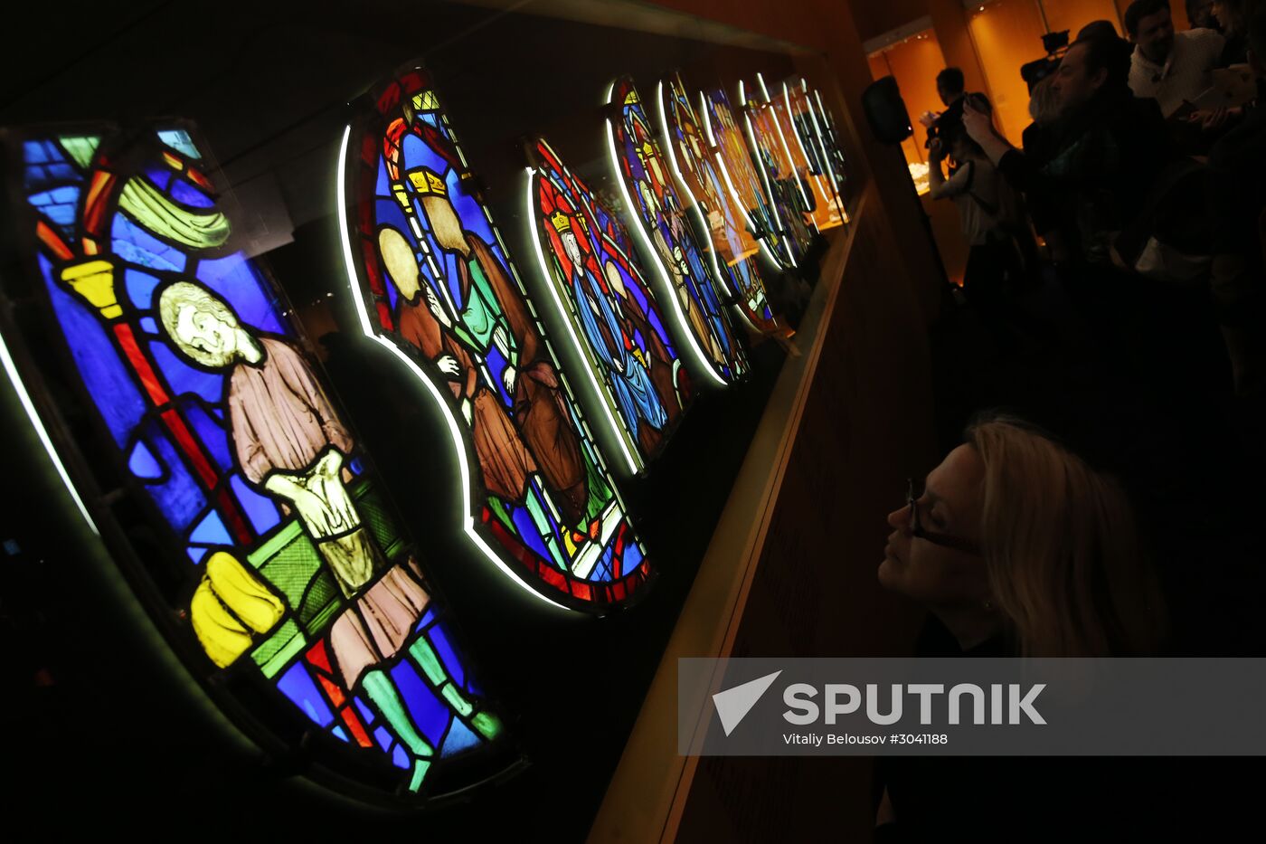 Opening of exhibition, Saint Louis IX and the Treasures of the Sainte-Chapelle