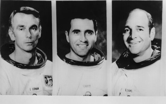 Crew of Apollo 17 spacecraft