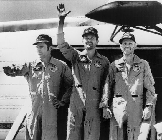 Crew of Apollo 16 spacecraft