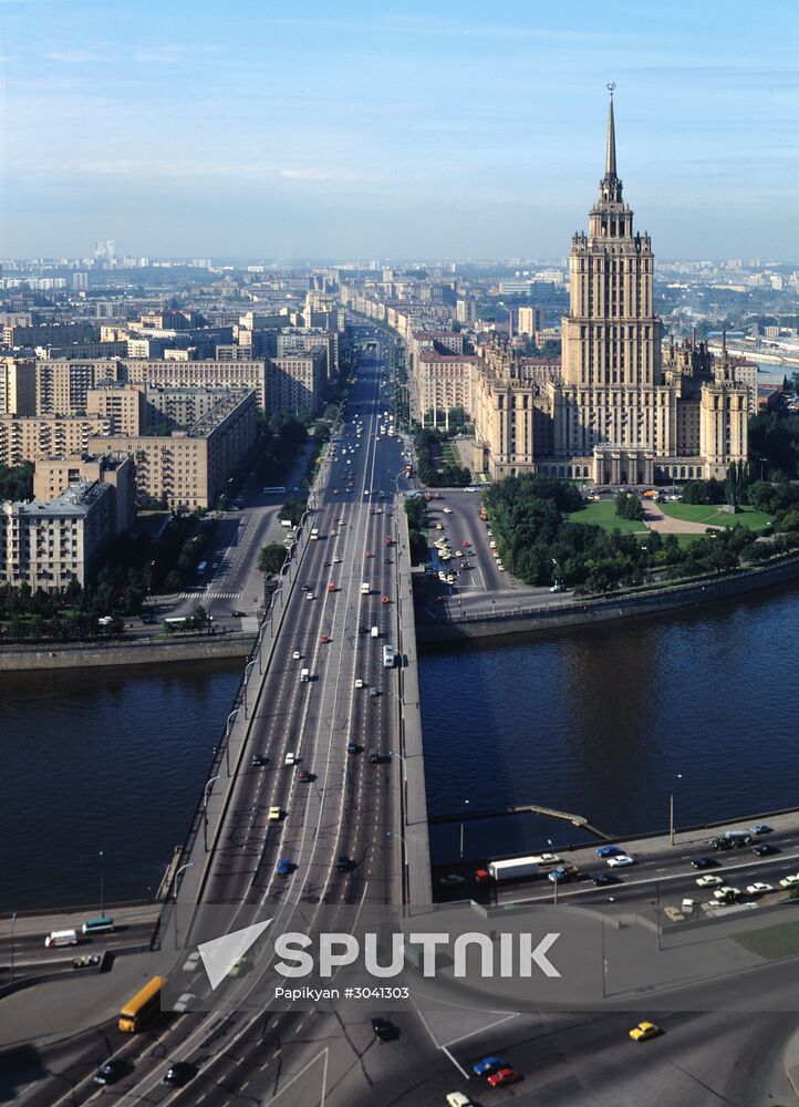 Panoramic view of Moscow
