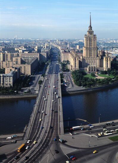 Panoramic view of Moscow
