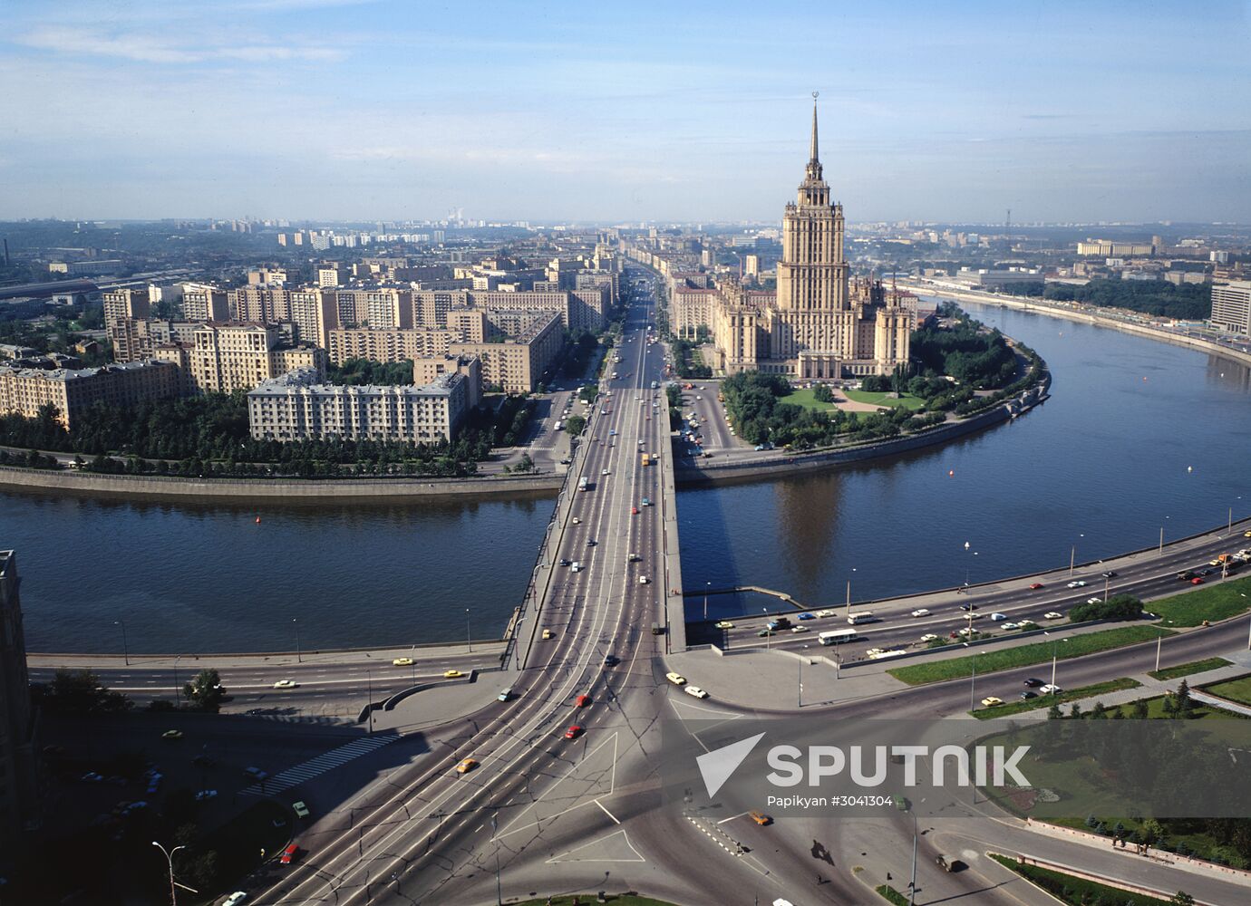 Panoramic view of Moscow