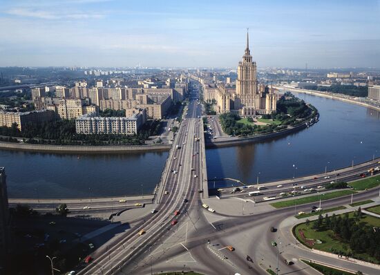 Panoramic view of Moscow