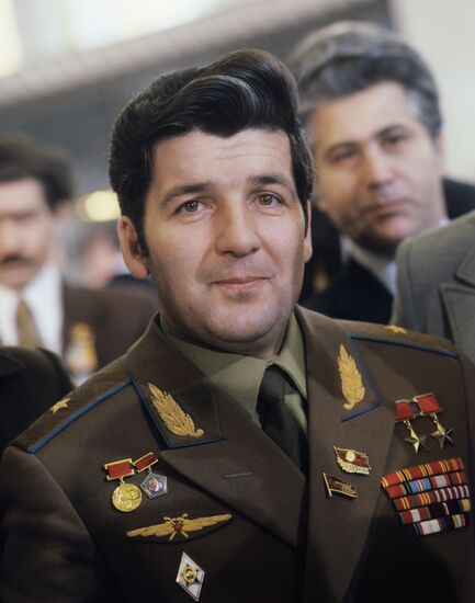 Pilot-cosmonaut Pyotr Klimchuk