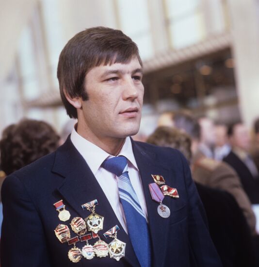 CPSU 26th Congress delegate I.Golubyatnikov