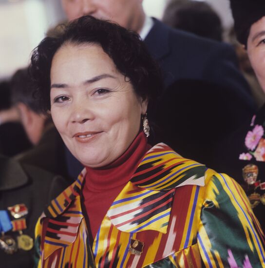 CPSU 26th Congress delegate S.Lukmanova