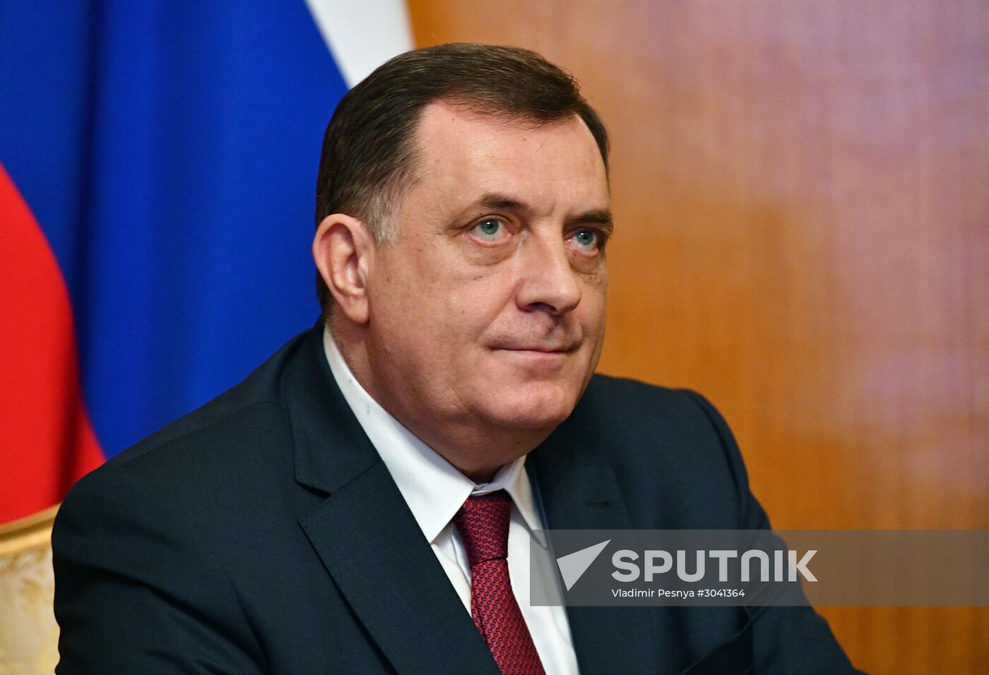 Russian Foreign Minister Sergei Lavrov meets with President of Republika Srpska Milorad Dodik