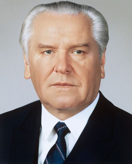 First Secretary of Communist Party of Byelorussian SSR N.N. Slyunkov