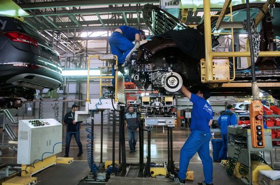 Derways automobile plant in Cherkessk