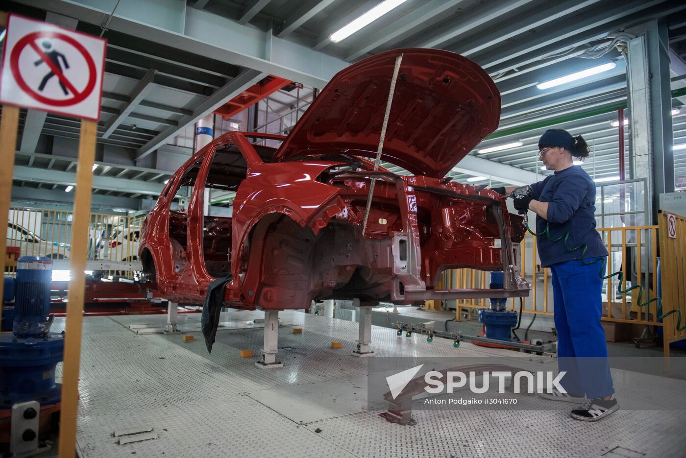 Derways automobile plant in Cherkessk