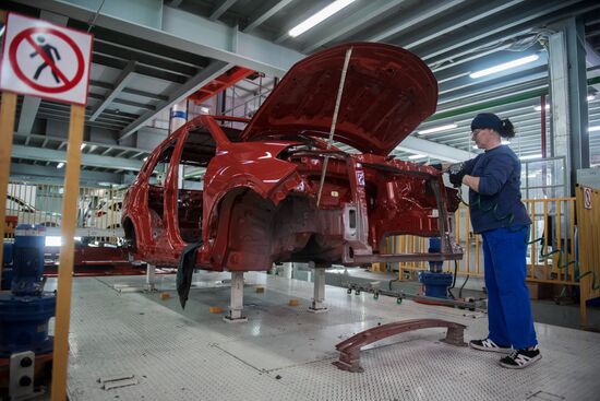 Derways automobile plant in Cherkessk