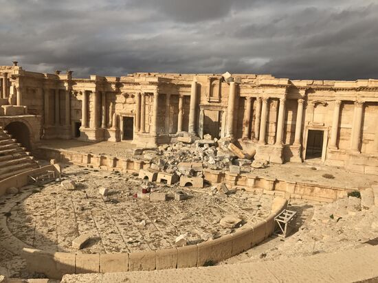 Palmyra recaptured by Syrian Arab Army backed by Russian Air Force