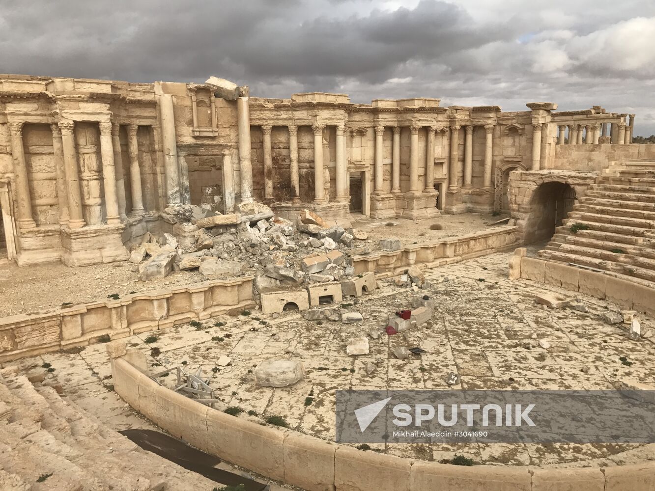 Palmyra recaptured by Syrian Arab Army backed by Russian Air Force