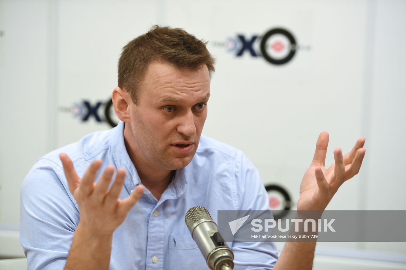 Alexei Navalny speaks live on Ekho Moskvy radio