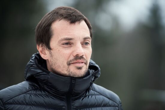 Shooting the movie "Oleg the Prophet"