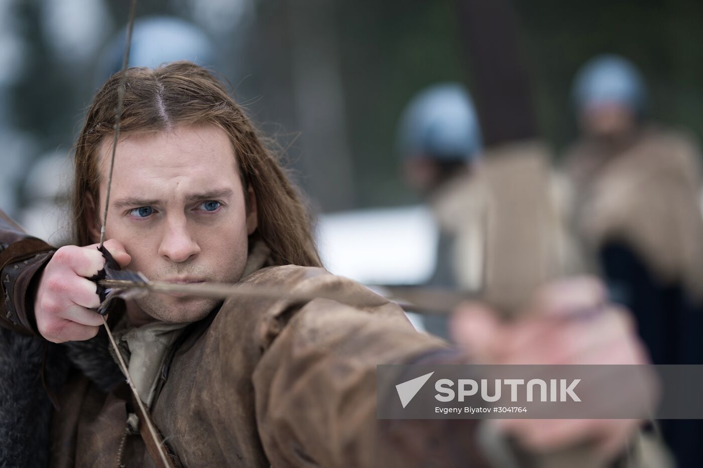 Shooting the movie "Oleg the Prophet"