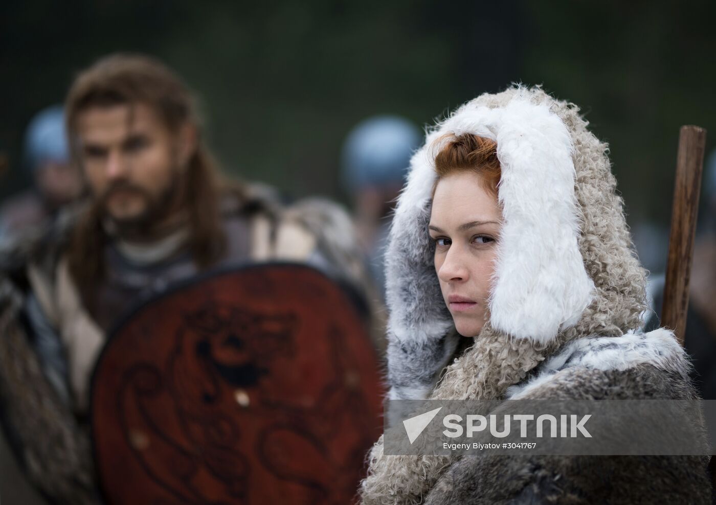 Shooting the movie "Oleg the Prophet"
