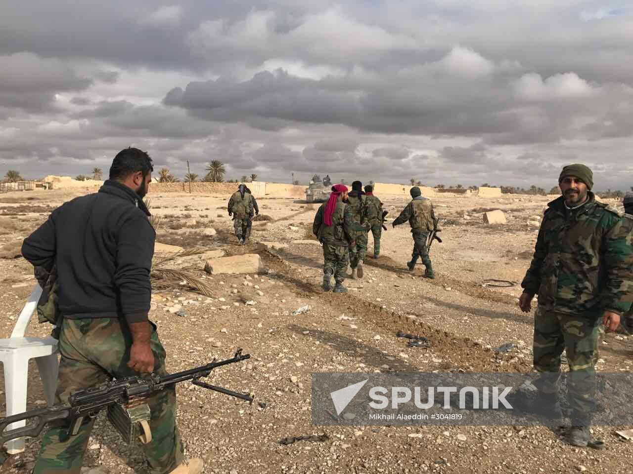 Palmyra recaptured by Syrian Arab Army backed by Russian Air Force
