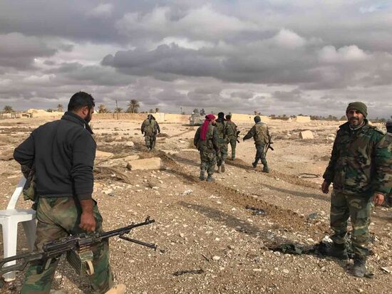 Palmyra recaptured by Syrian Arab Army backed by Russian Air Force