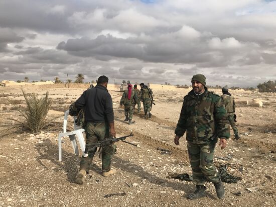 Palmyra recaptured by Syrian Arab Army backed by Russian Air Force
