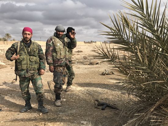 Palmyra recaptured by Syrian Arab Army backed by Russian Air Force