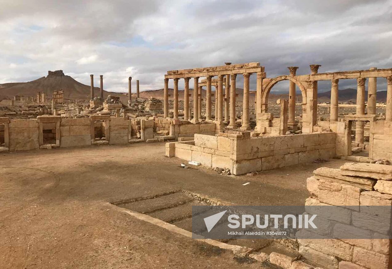 Palmyra recaptured by Syrian Arab Republic forces backed by Russian Aerospace Force
