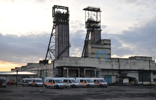 Accident at coal mine in Lvov Region