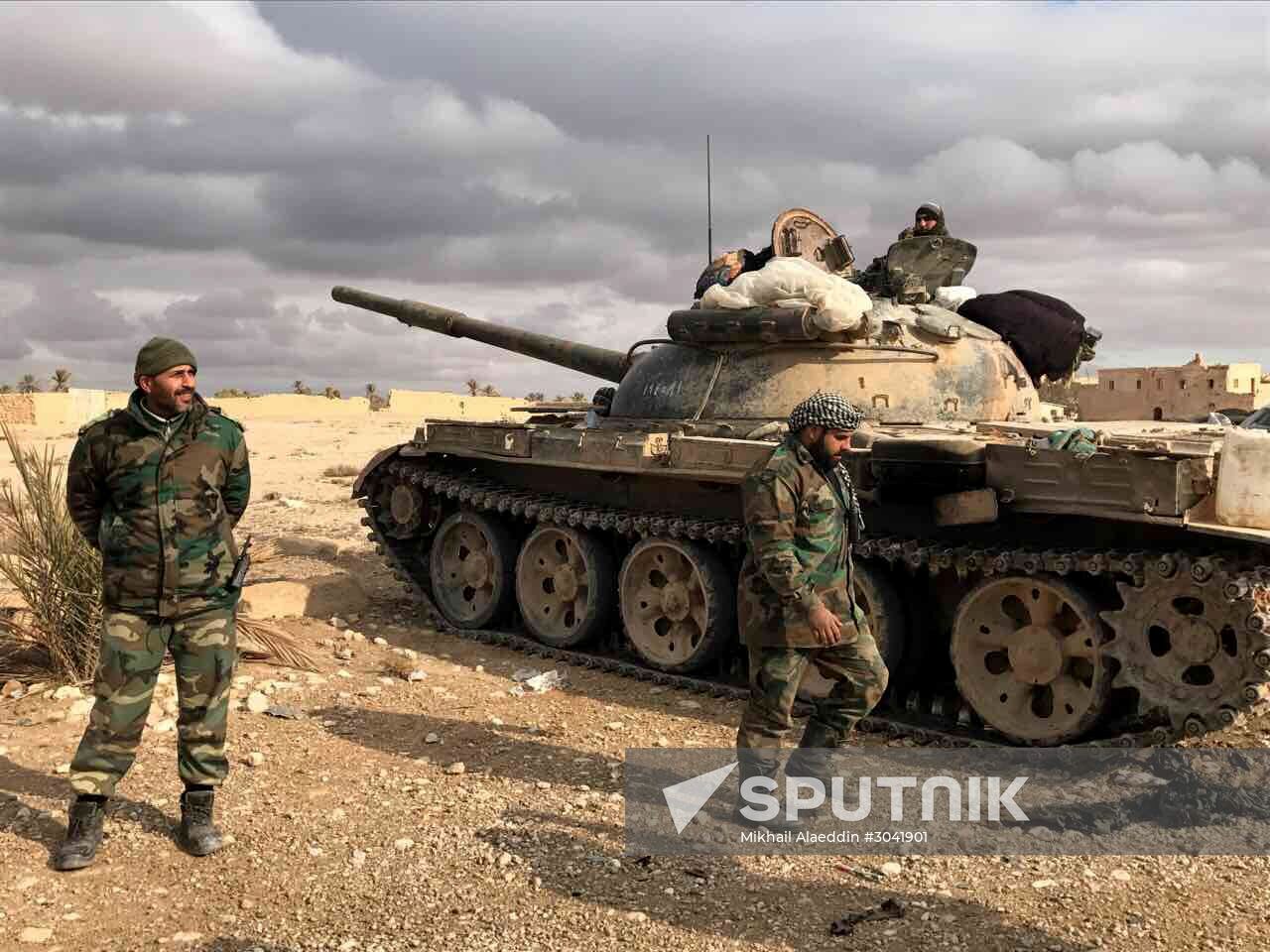 Palmyra recaptured by Syrian Arab Army backed by Russian Air Force