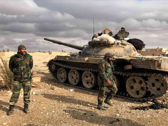 Palmyra recaptured by Syrian Arab Army backed by Russian Air Force
