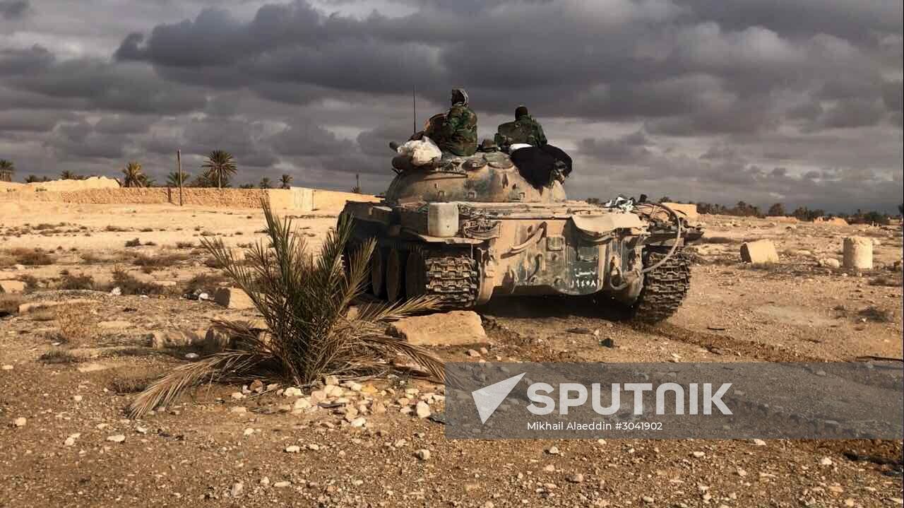 Palmyra recaptured by Syrian Arab Army backed by Russian Air Force