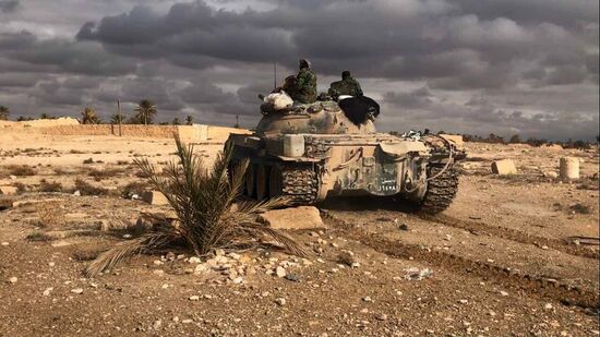 Palmyra recaptured by Syrian Arab Army backed by Russian Air Force